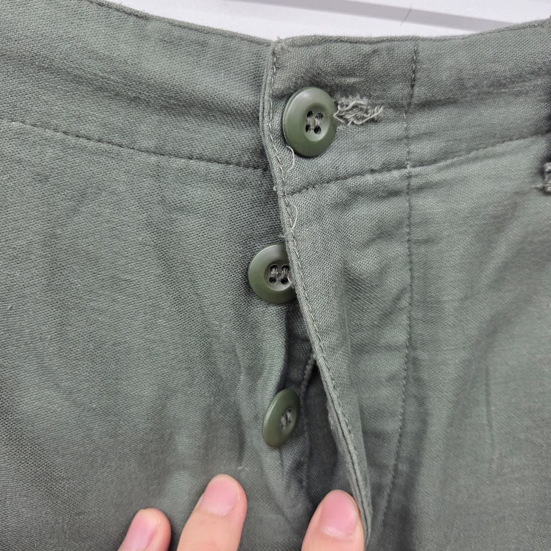 USA 카고 조거 팬츠 그린 31in 상품이미지3