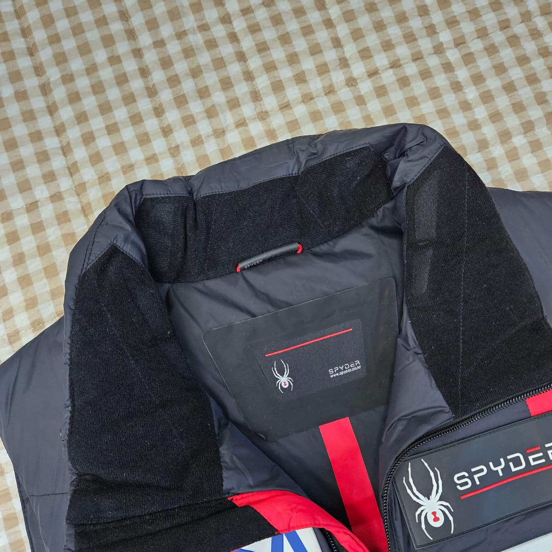 스파이더 오리털 패딩 베스트 남자100 상품이미지2