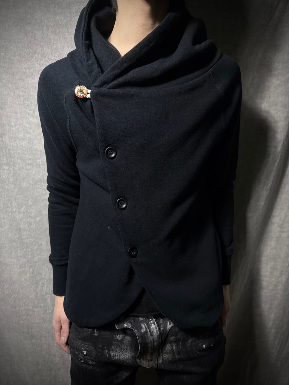 Rehacer Asymmetric High Hooded Jacket 상품이미지1