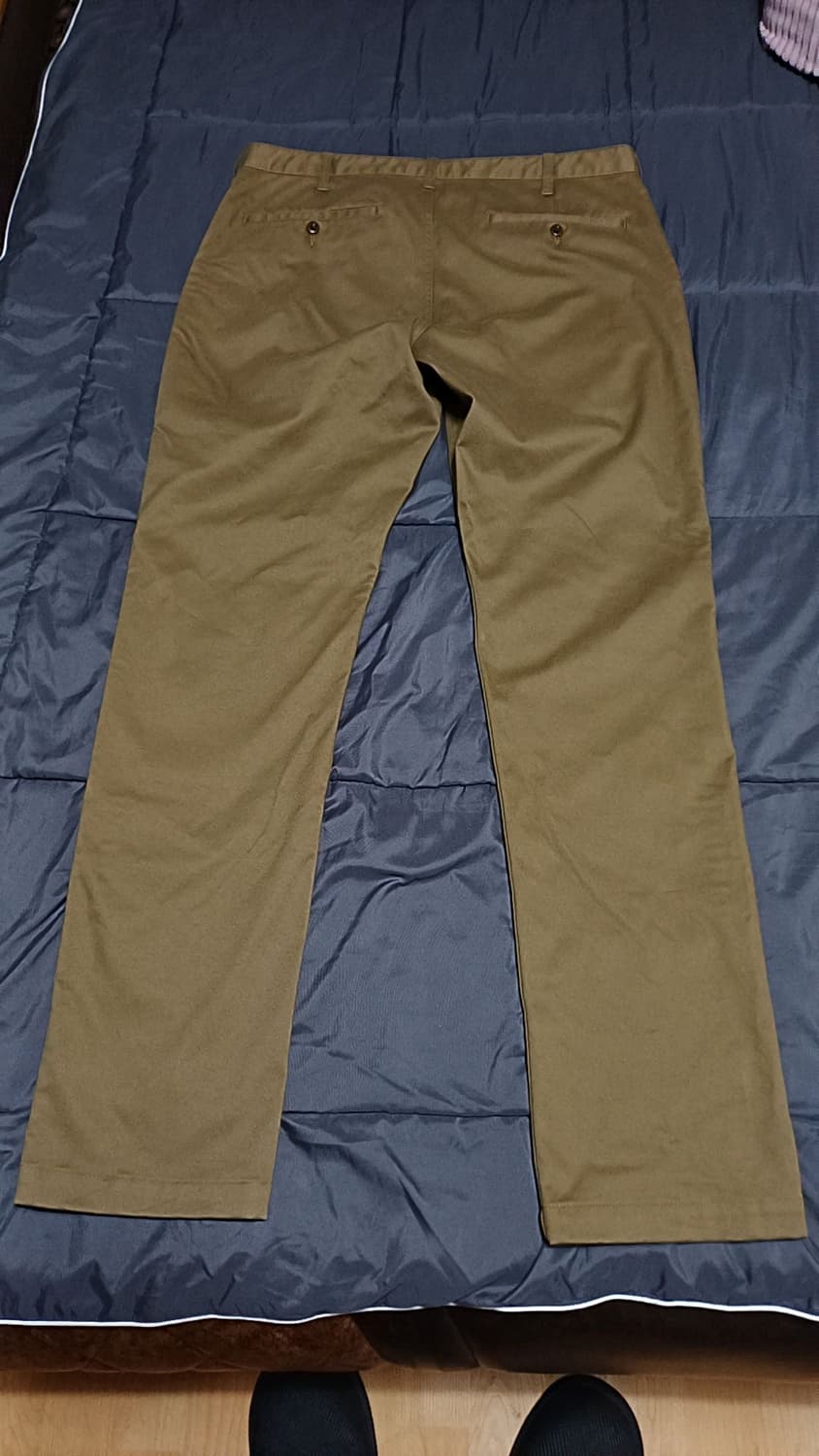 유니클로 미사용 방풍면바지 35인치 기장114 상품이미지5