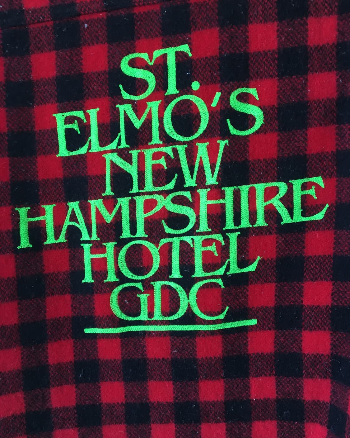 Woolen check pattern shirt 상품이미지5