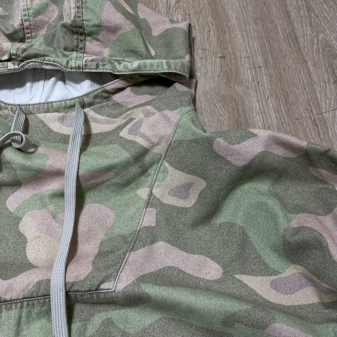 자라 밀리터리 후드 풀오버 [카모플라쥬] XL/105 상품이미지4