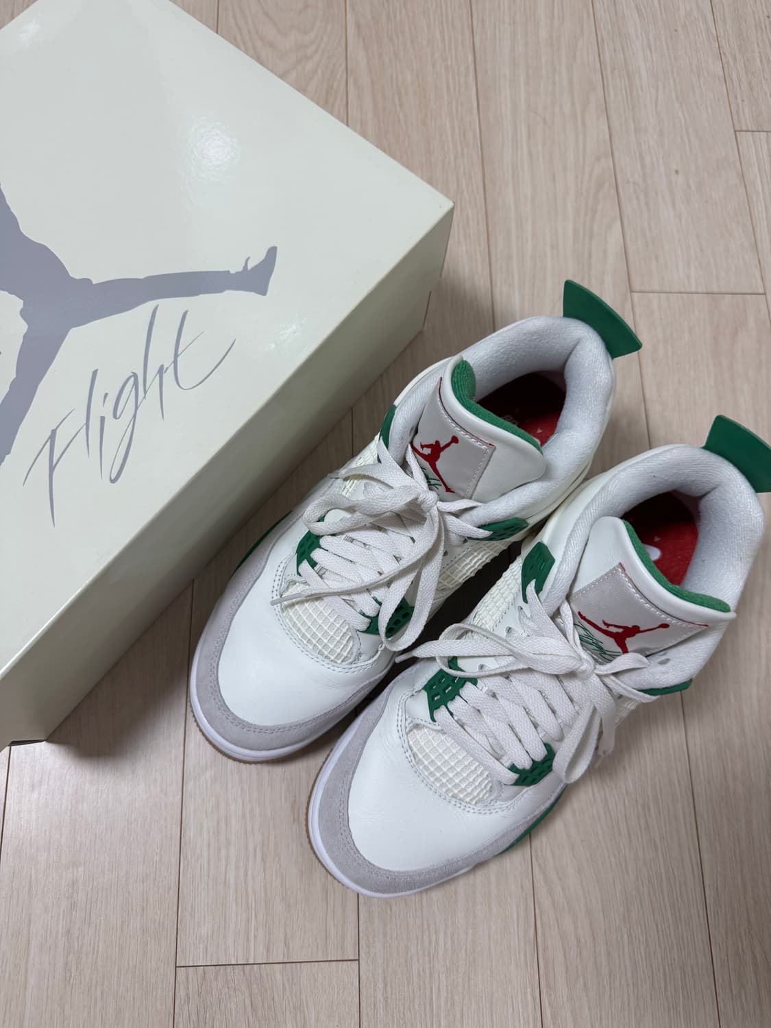 (260) 조던 4 x 나이키 SB 레트로 SP 파인 그린 상품이미지1