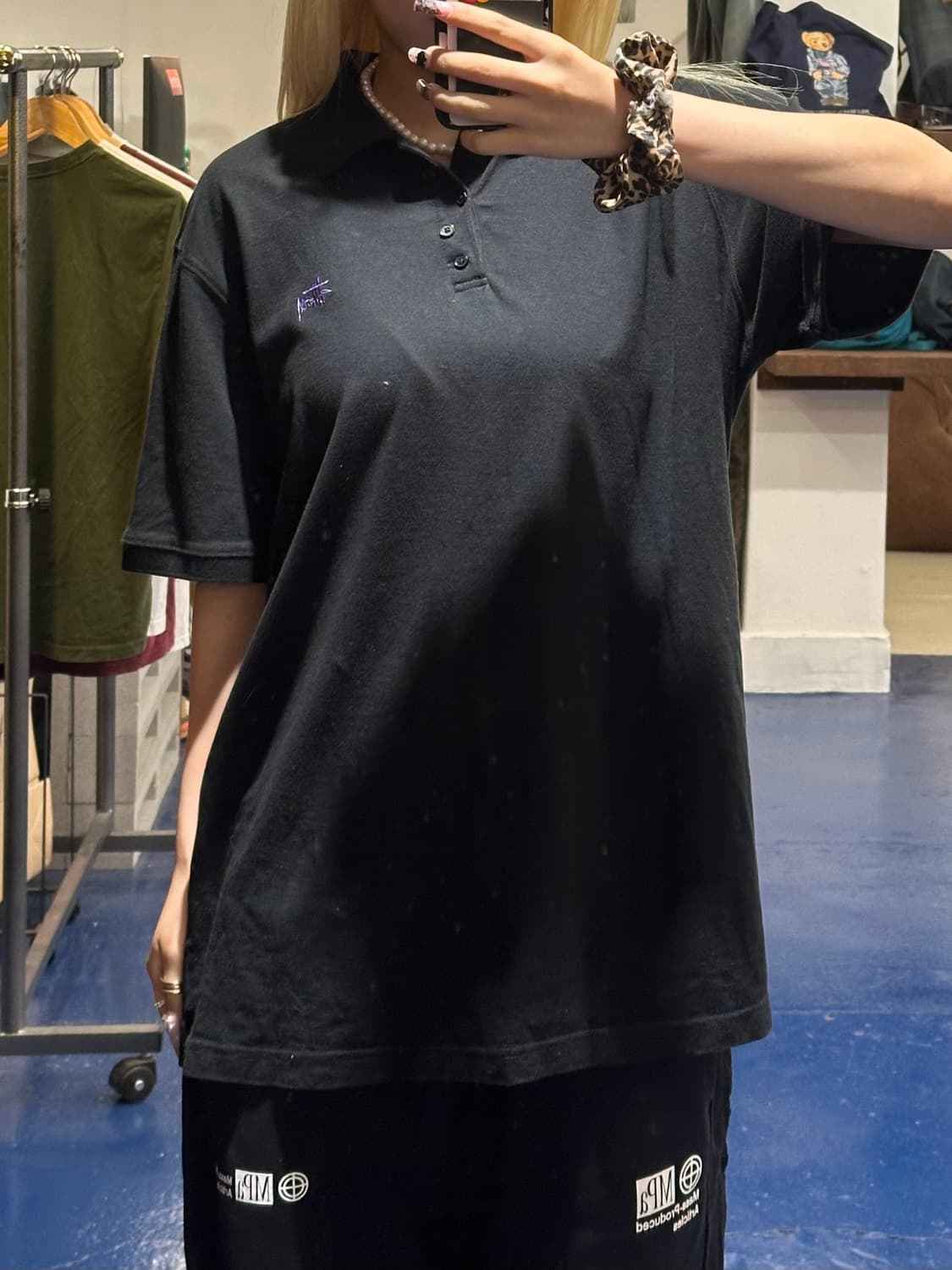 Stussy 스투시 어센틱 반팔 카라티 상품이미지1