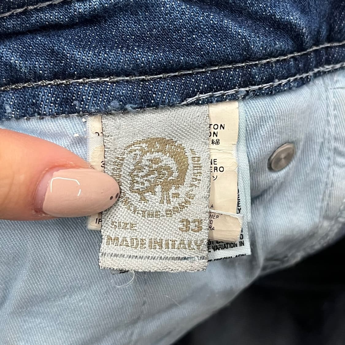 [정품/33] 디젤 슬래머 청바지 b16 상품이미지5