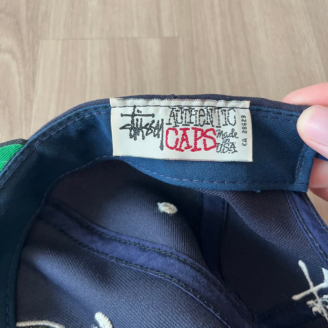 90s 빈티지 올드 스투시 s로고 캡 모자 made in usa 상품이미지3