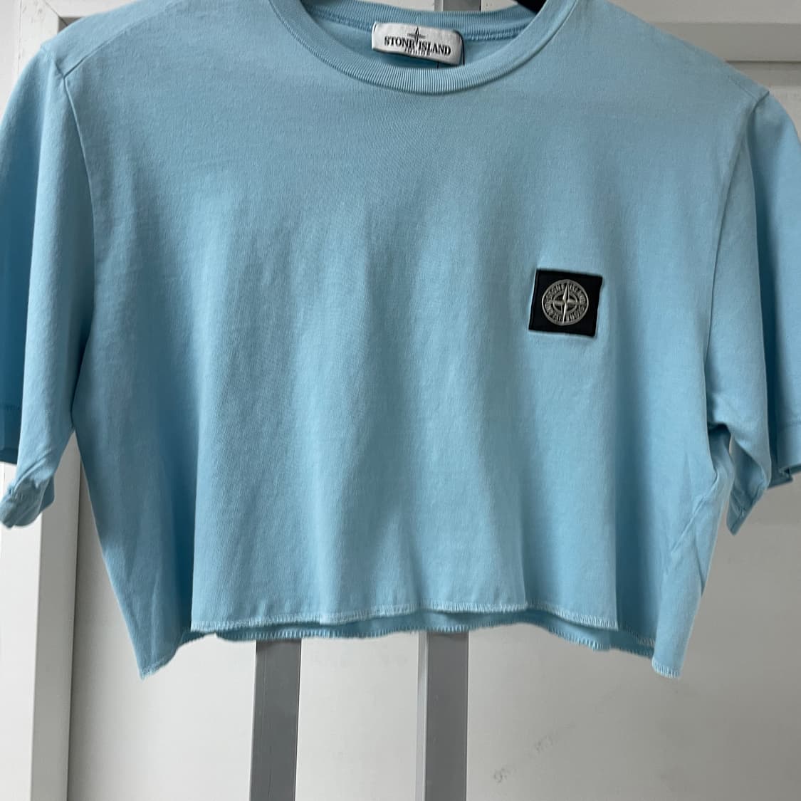 스톤아일랜드 크롭 반팔 티셔츠 14(W)  상품이미지3