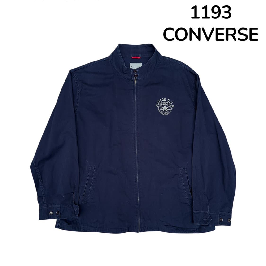 컨버스 네이비 집업 자켓 상품이미지2