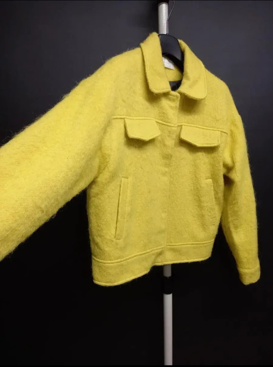 새 더블스텐다드 알파카 퀄팅누빔 자켓 F 상품이미지4