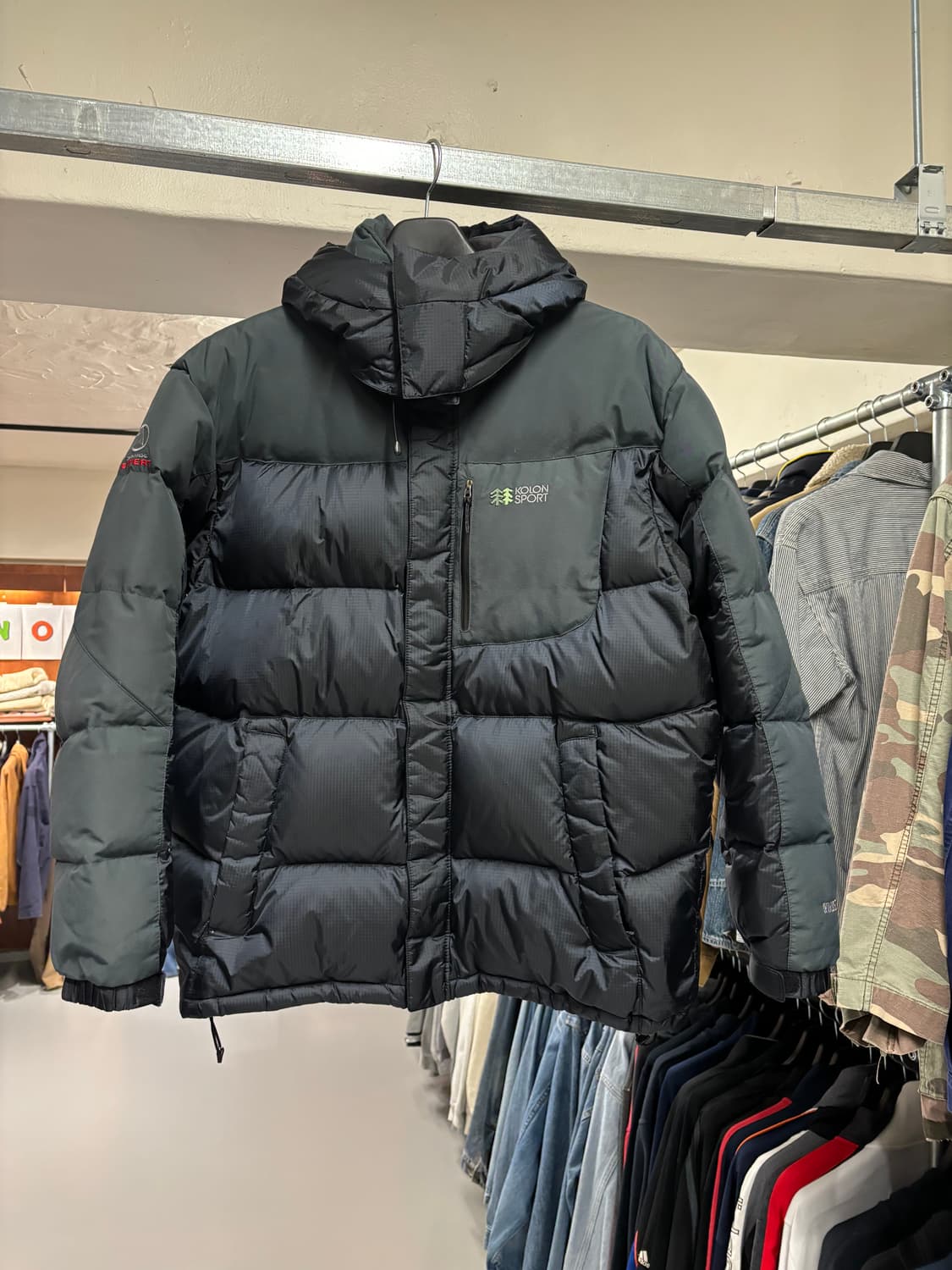 ❤️‍🔥코오롱 준대장급 다운 패딩❤️‍🔥(드라이클리닝 완료) 상품이미지4