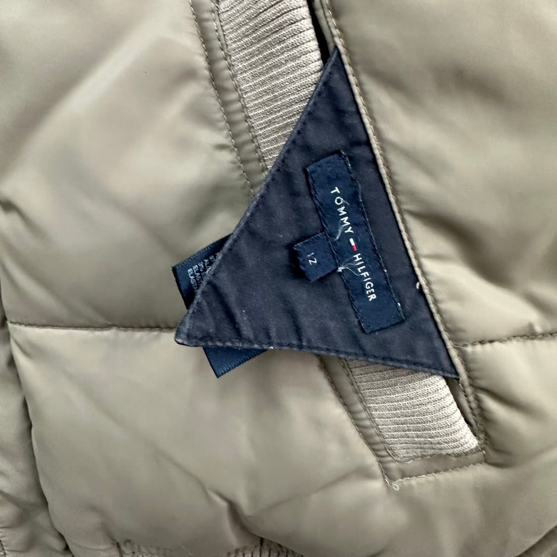 90 타미힐피거 여자 양면 리버서블 웰론 패딩조끼 상품이미지5