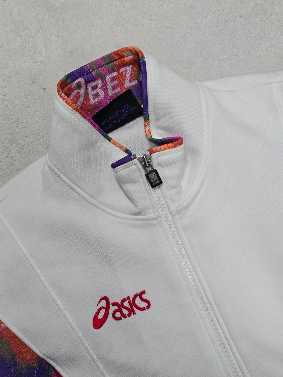 Asics 아식스 BEZA 재팬 화이트 트랙 저지 L사이즈 상품이미지6