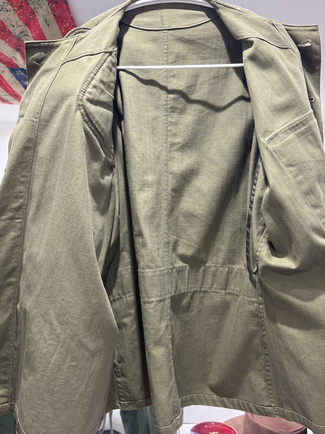 [레어] 40-50s US Army HBT 슈팅자켓 (L) 상품이미지5
