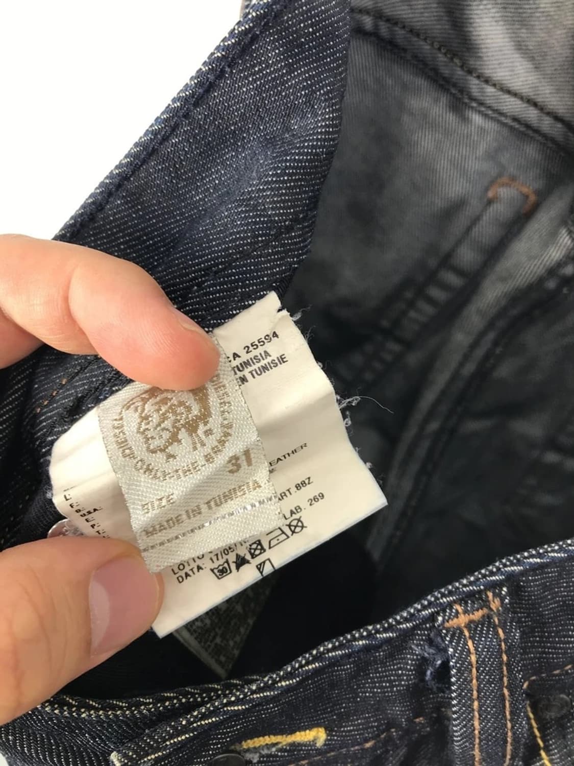 Diesel Industry Dark Denim Jeans 상품이미지9