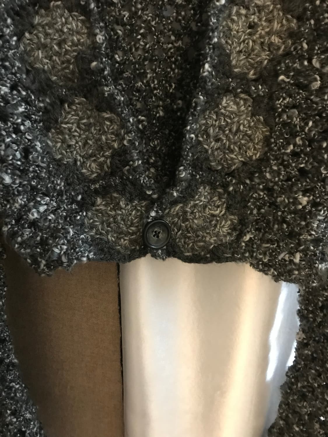 vintage grey short cardign  상품이미지7