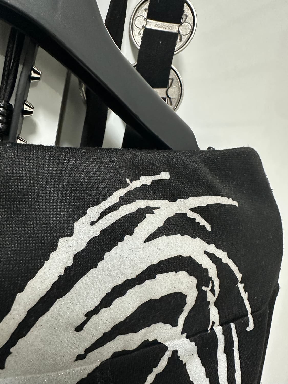 Srrybabe Heart Print Flare Stretch Casua 상품이미지7