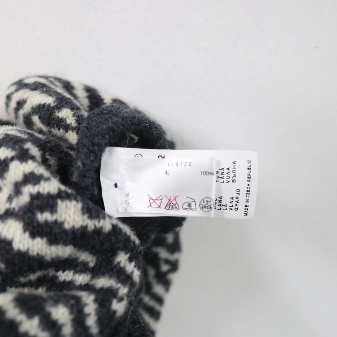 울 패턴 베레모 61563 상품이미지5