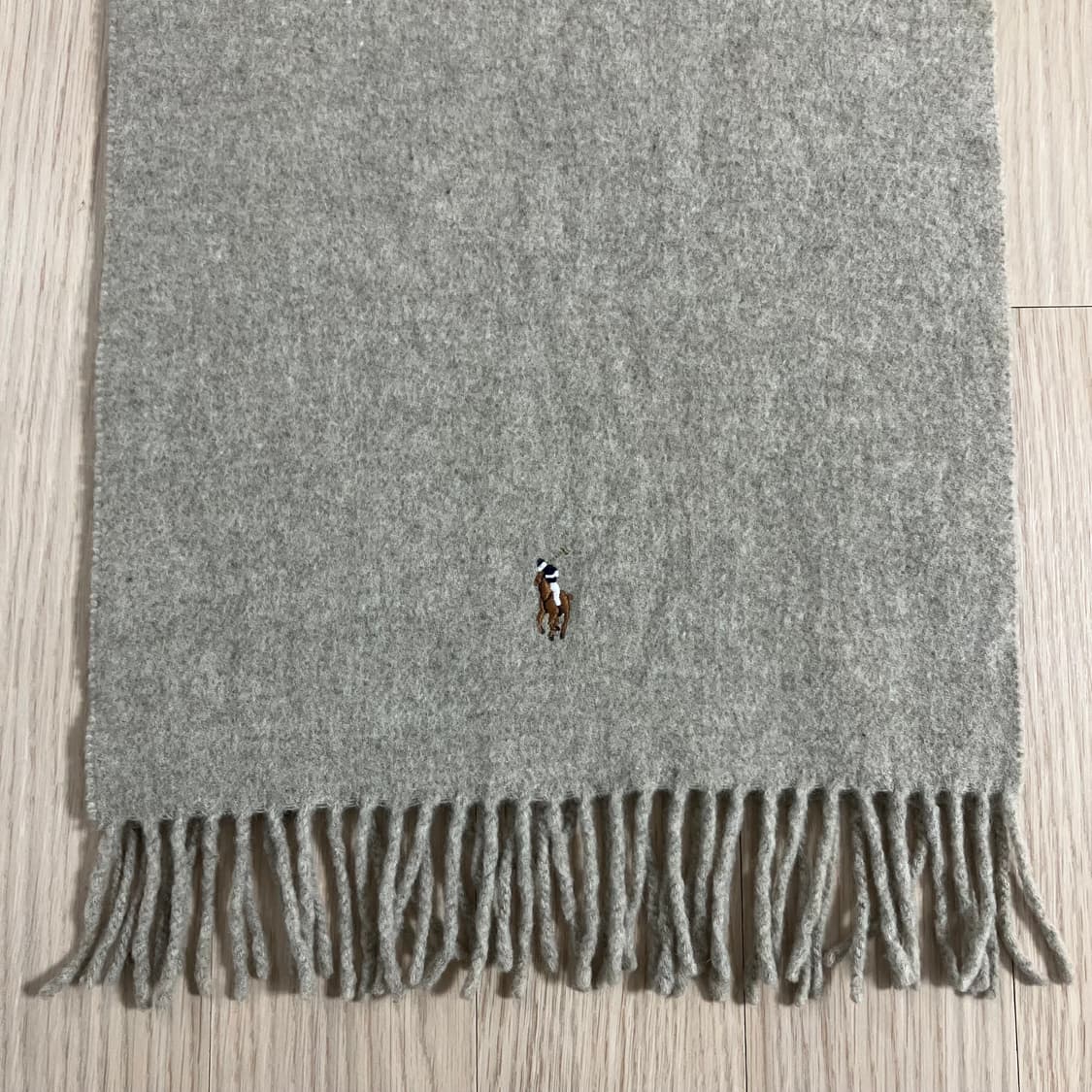 폴로 랄프로렌 울 머플러 회베이지 상품이미지3
