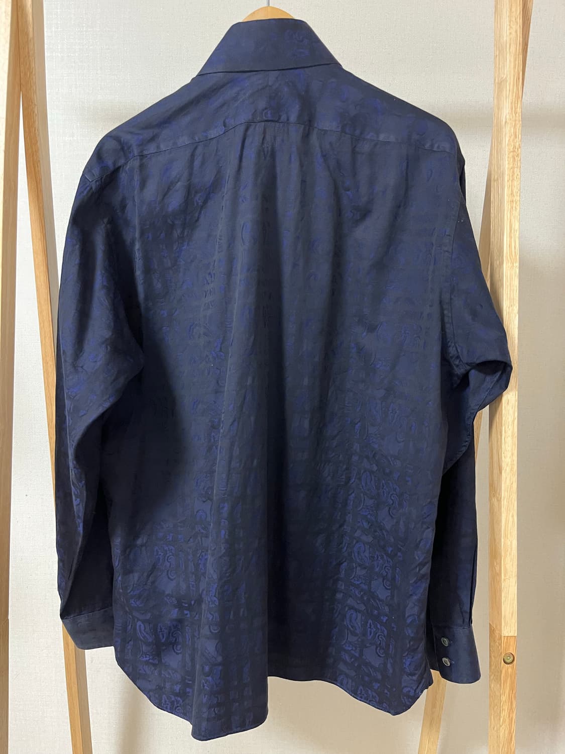 버버리 런던 네이비 패턴 셔츠 17 정품 상품이미지2