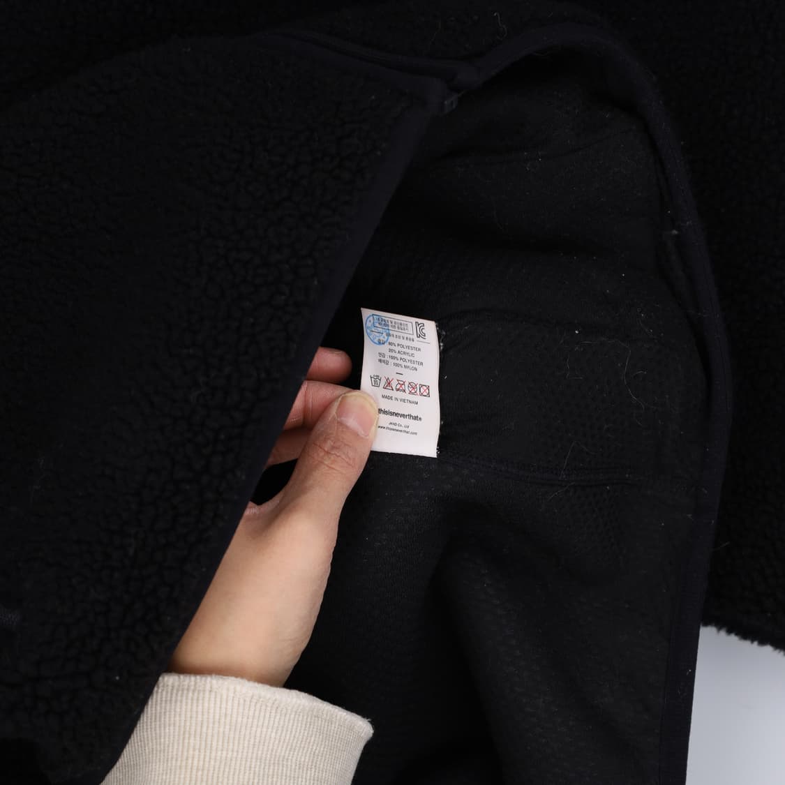 [L] 디스이즈네버댓 플리스 뽀글이 자켓 0107H1 상품이미지4