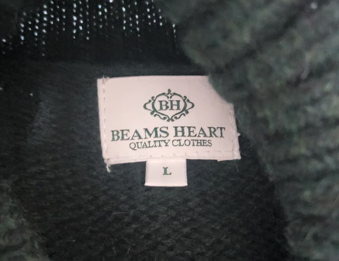 BEAMS HEART 빔즈 하트 │ 여성용 L 울 터틀넥 목티 상품이미지6