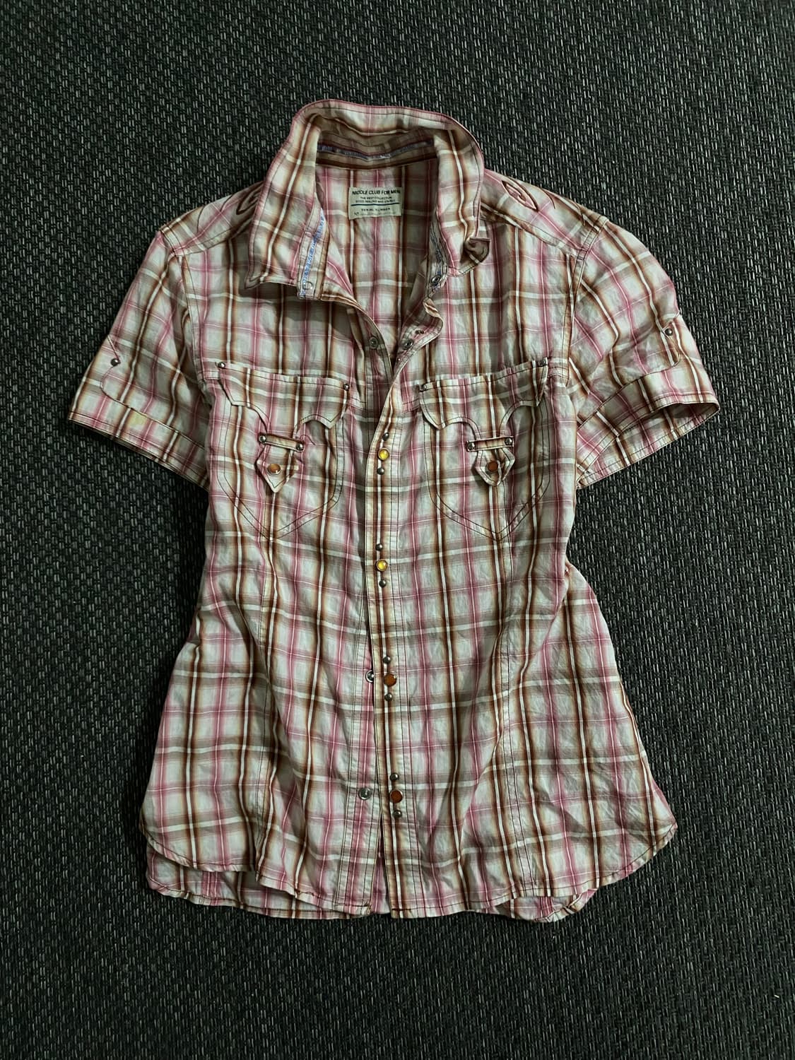 [Nicole Club For Men] Tribal Pattern Det 상품이미지3