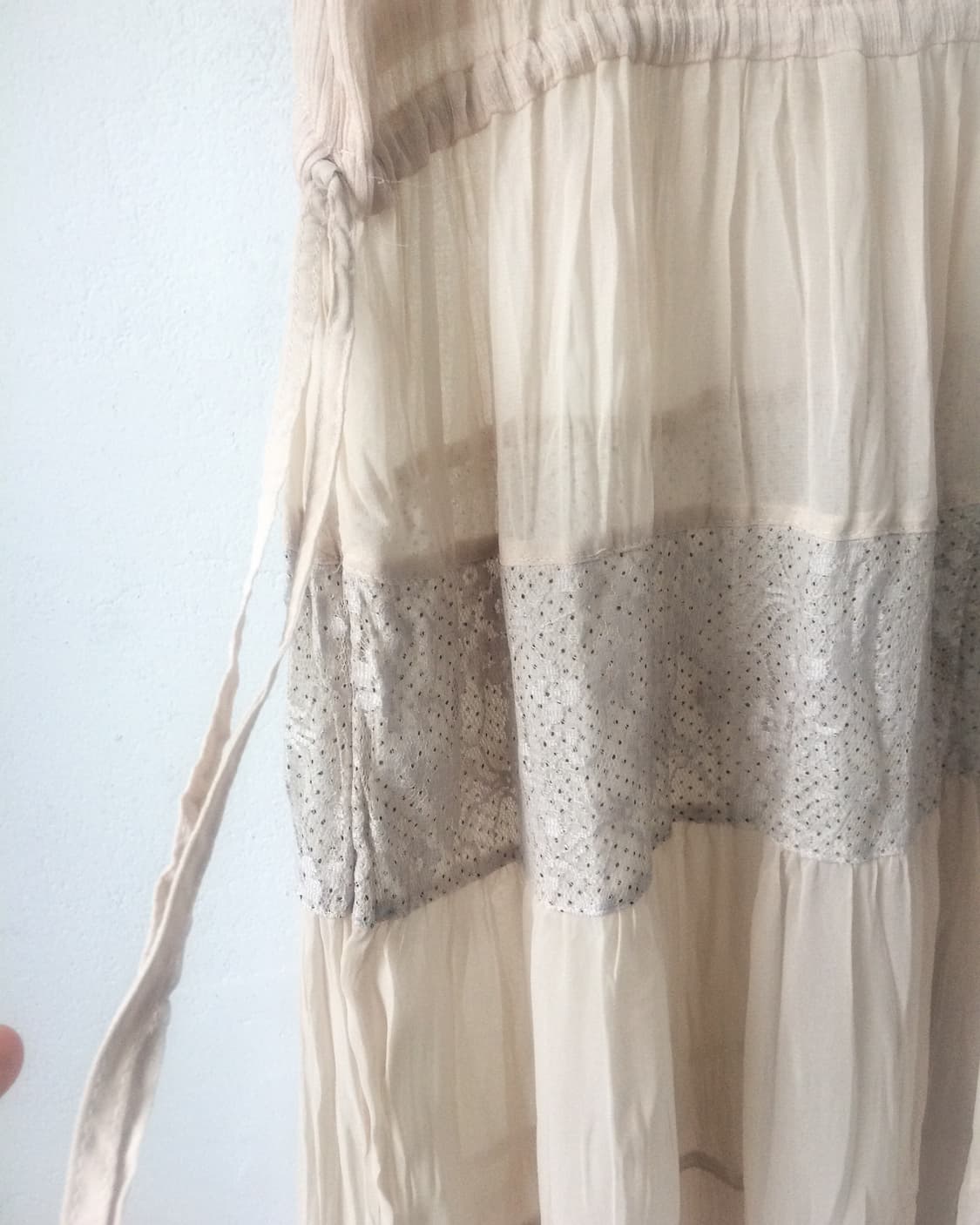 Lace layers point sleeveless onepiece 상품이미지5