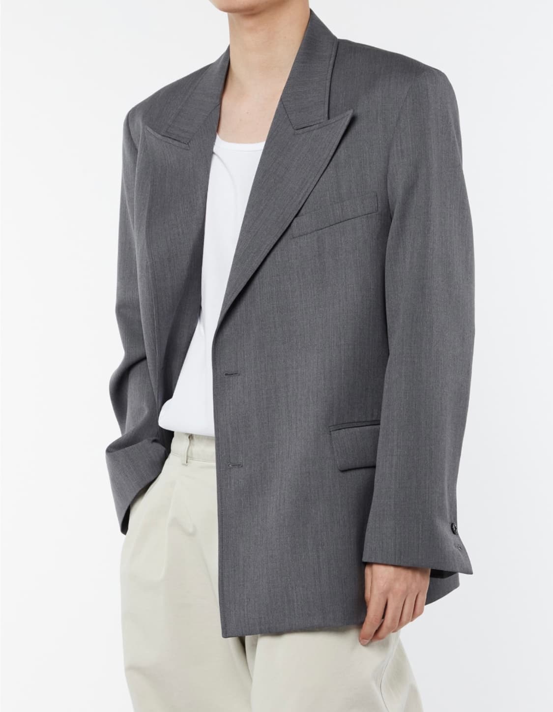 이얼즈어고 더블 브레스티드 블레이져 자켓 상품이미지3