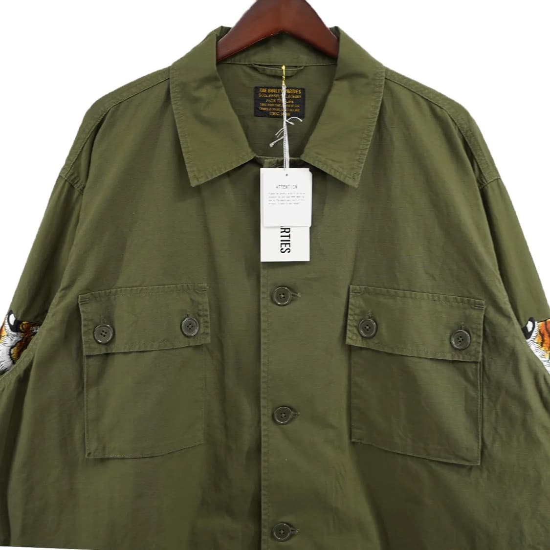 WACKO MARIA 23SS TIM LEHI ARMY SHIRT 상품이미지3