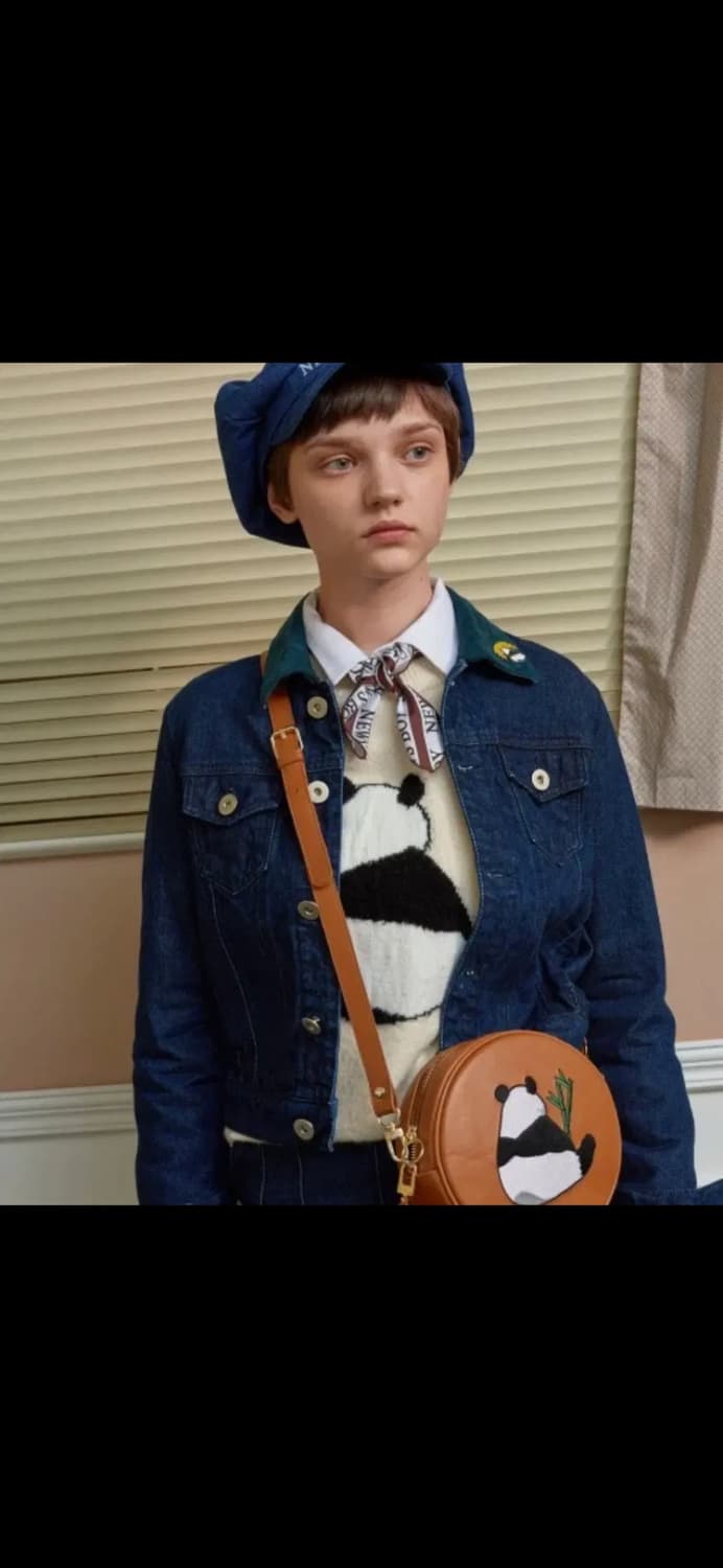 오아이오아이 oioi 데님 셋업 (숏자켓,미니 스커트) 상품이미지3