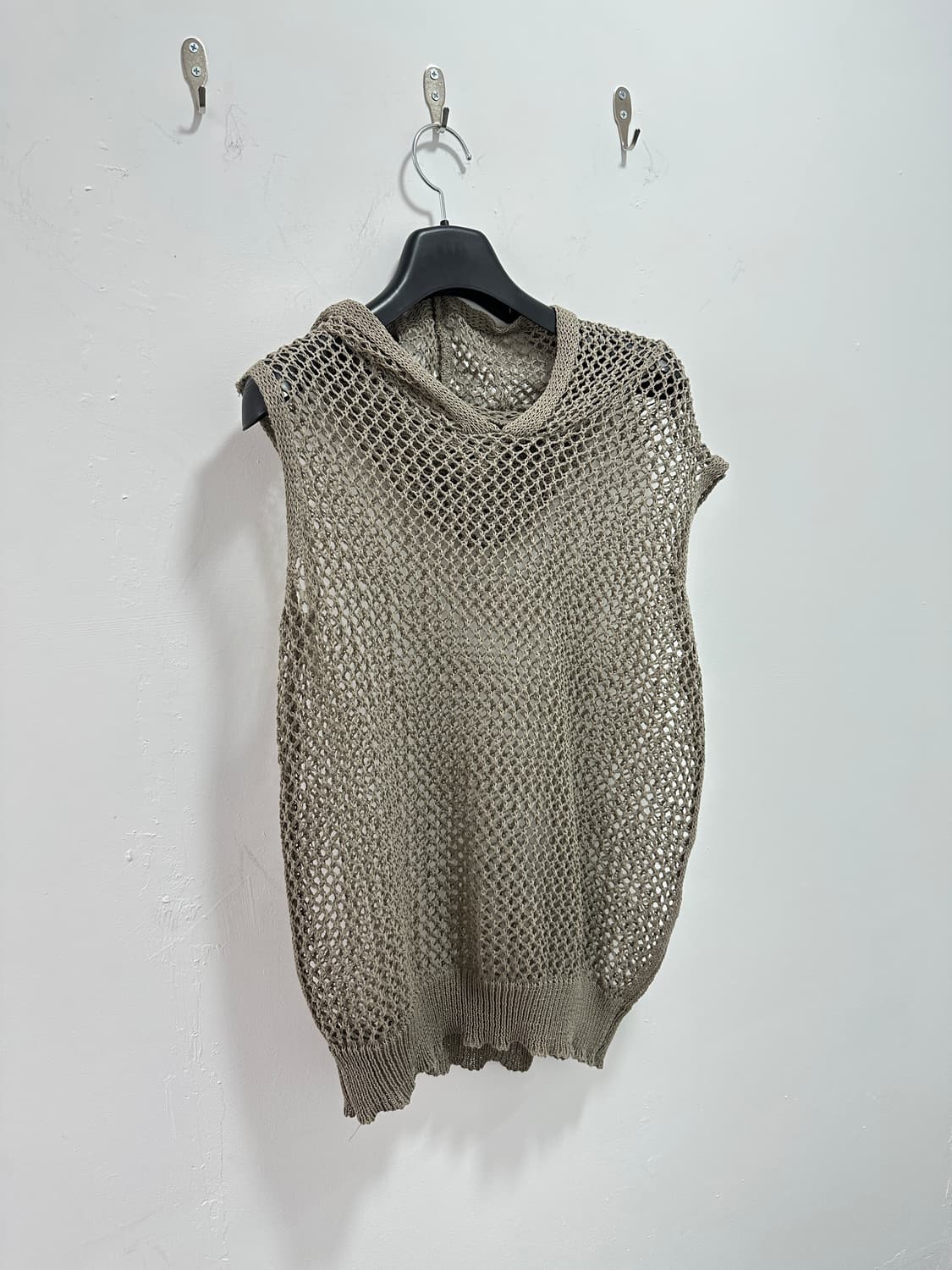 NONE vintage mesh knit vest 상품이미지2
