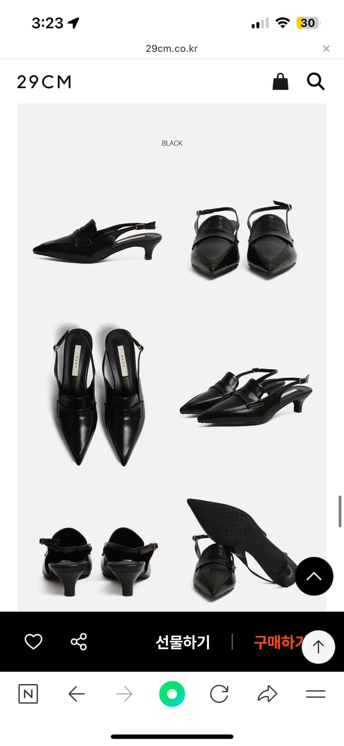 누스 데칸 슬링백 (235사이즈) 상품이미지2