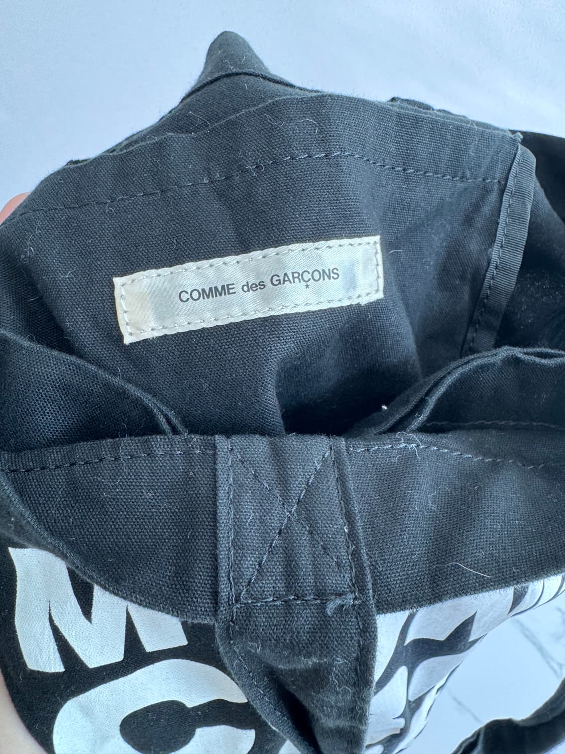 Comme des garcons x The MET tote bag 상품이미지4