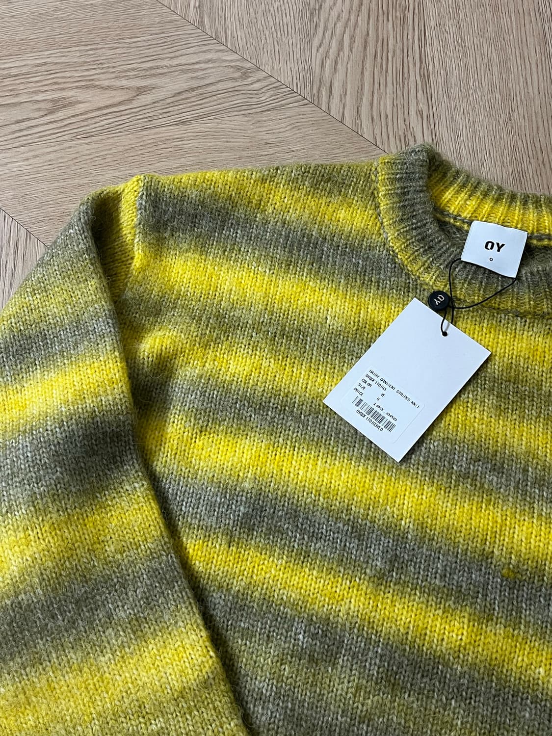 오와이 스트라이프 니트 상품이미지3