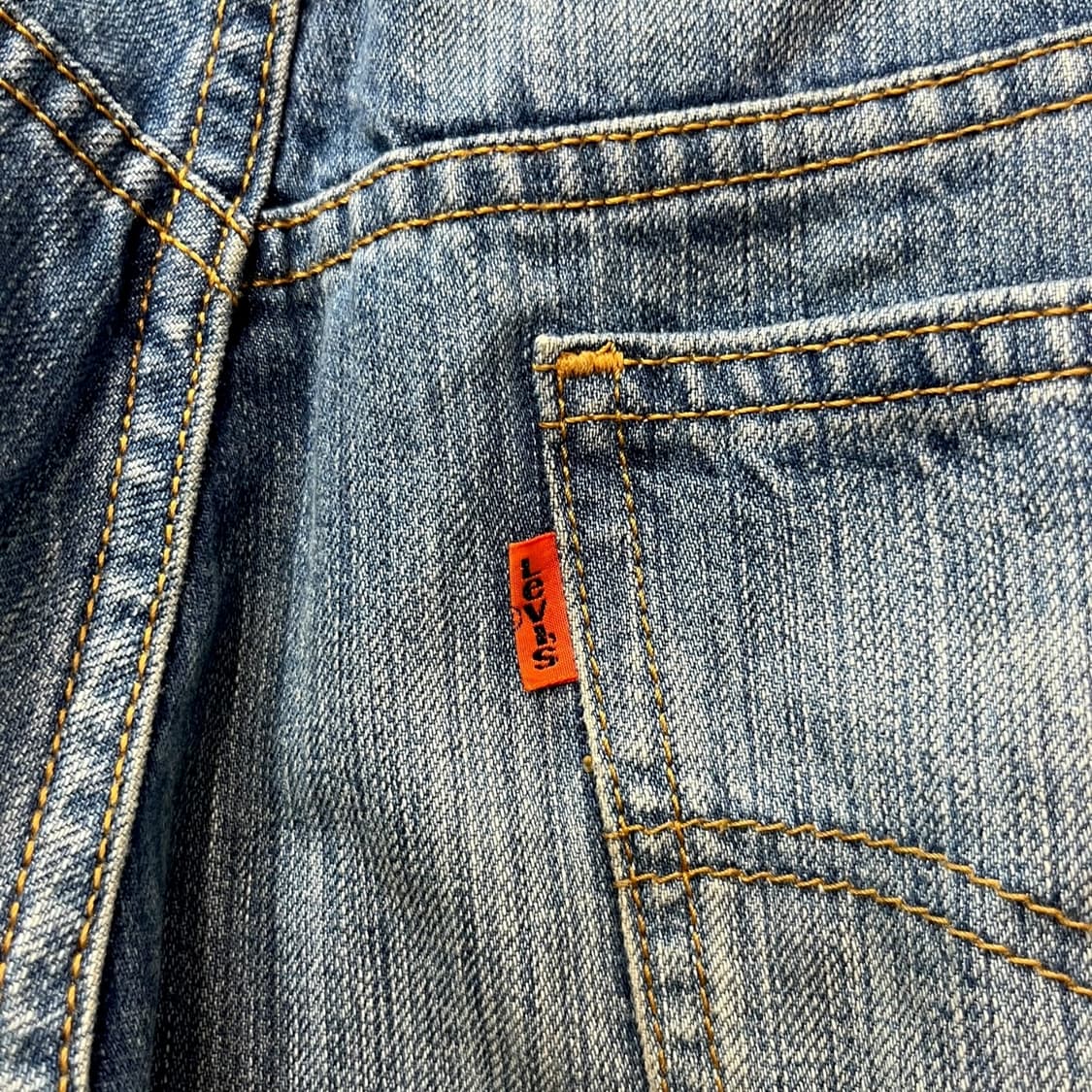 리바이스 OT206 연청 데님 팬츠 (34) 상품이미지4
