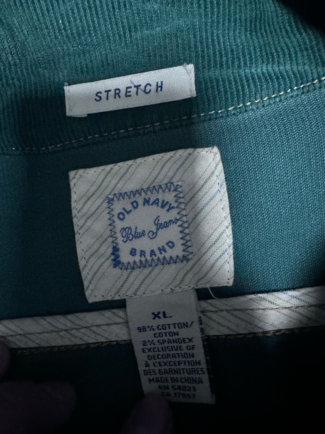 올드네이비 그린 트러거 자켓 xl 사이즈 상품이미지2