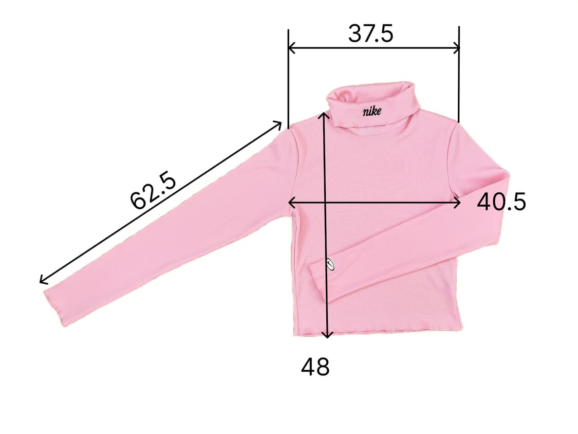 나이키 핑크 목폴라 니트 (M) 상품이미지4