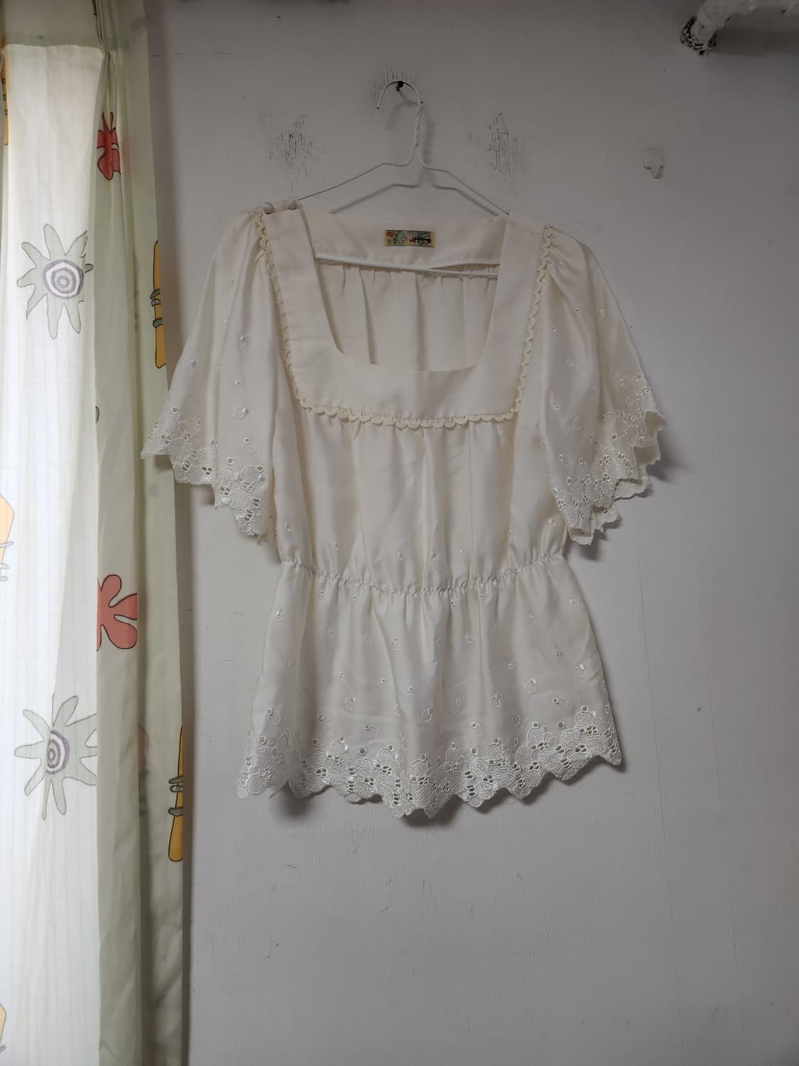 아이보리 레이스 블라우스 55 상품이미지1