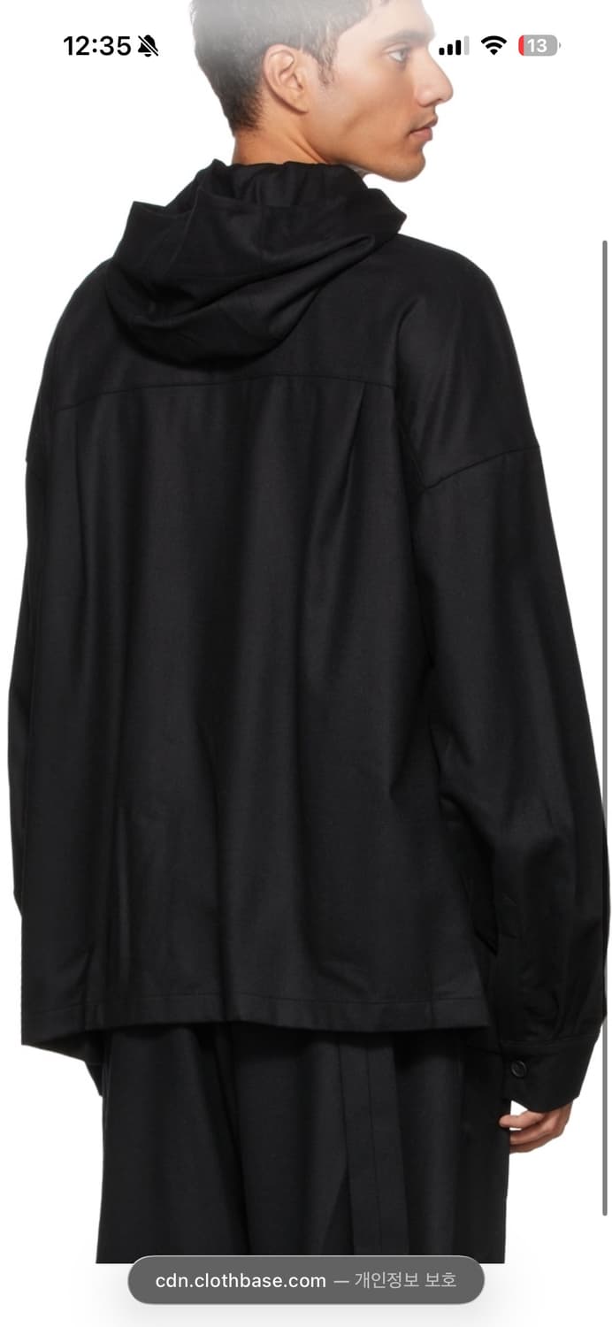 혜인서 hooded wool shirt 3 상품이미지4