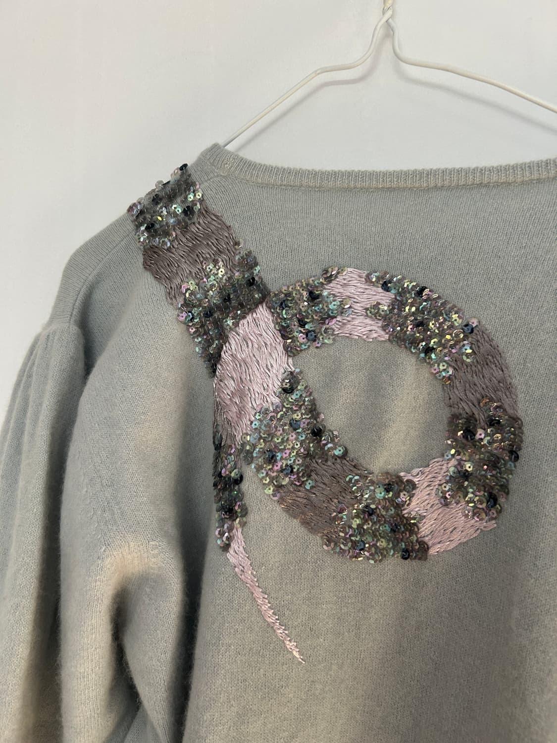 비즈뱀 니트  상품이미지5