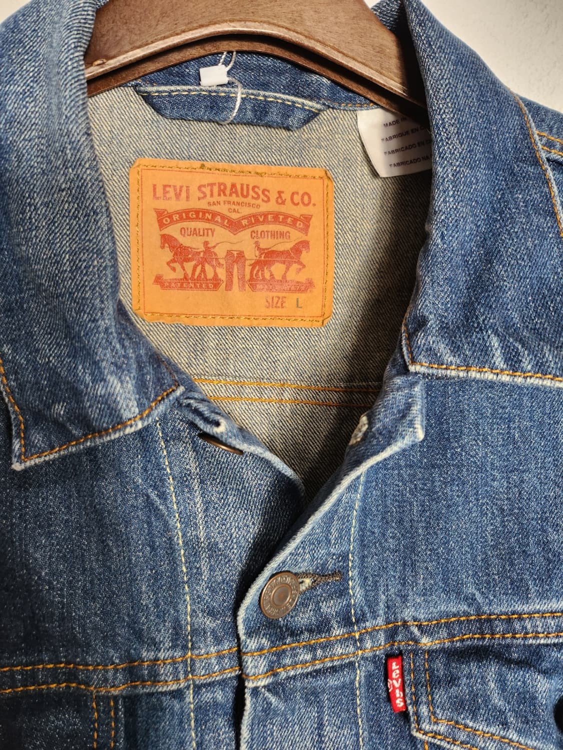 리바이스 데님 트러커 자켓 상품이미지3