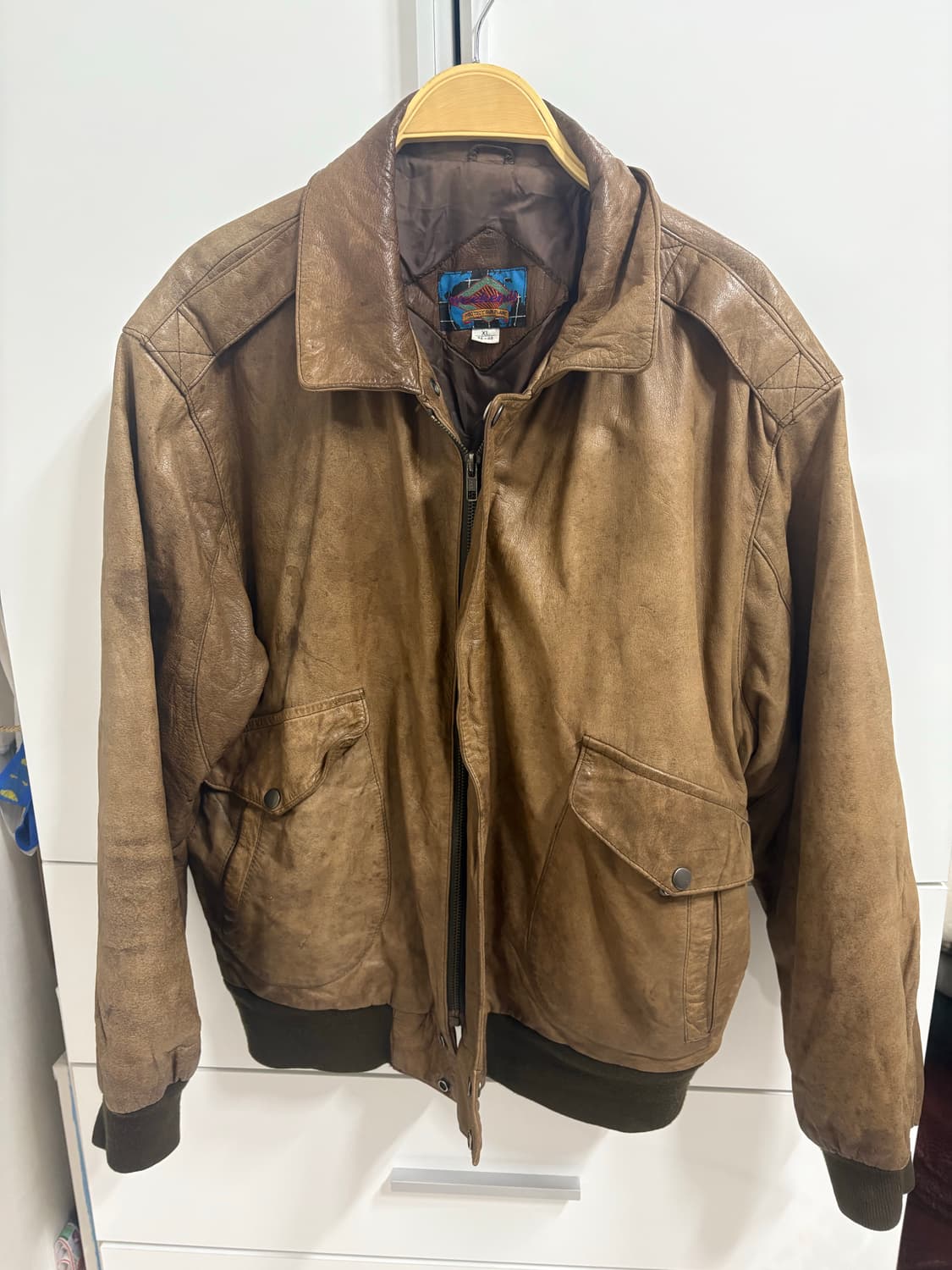 Aeropostale 가죽자켓 리얼레더 양가죽 상품이미지1