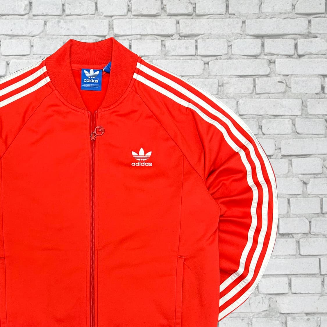 아디다스 빈티지 슈퍼스타 레드 져지 95 상품이미지1