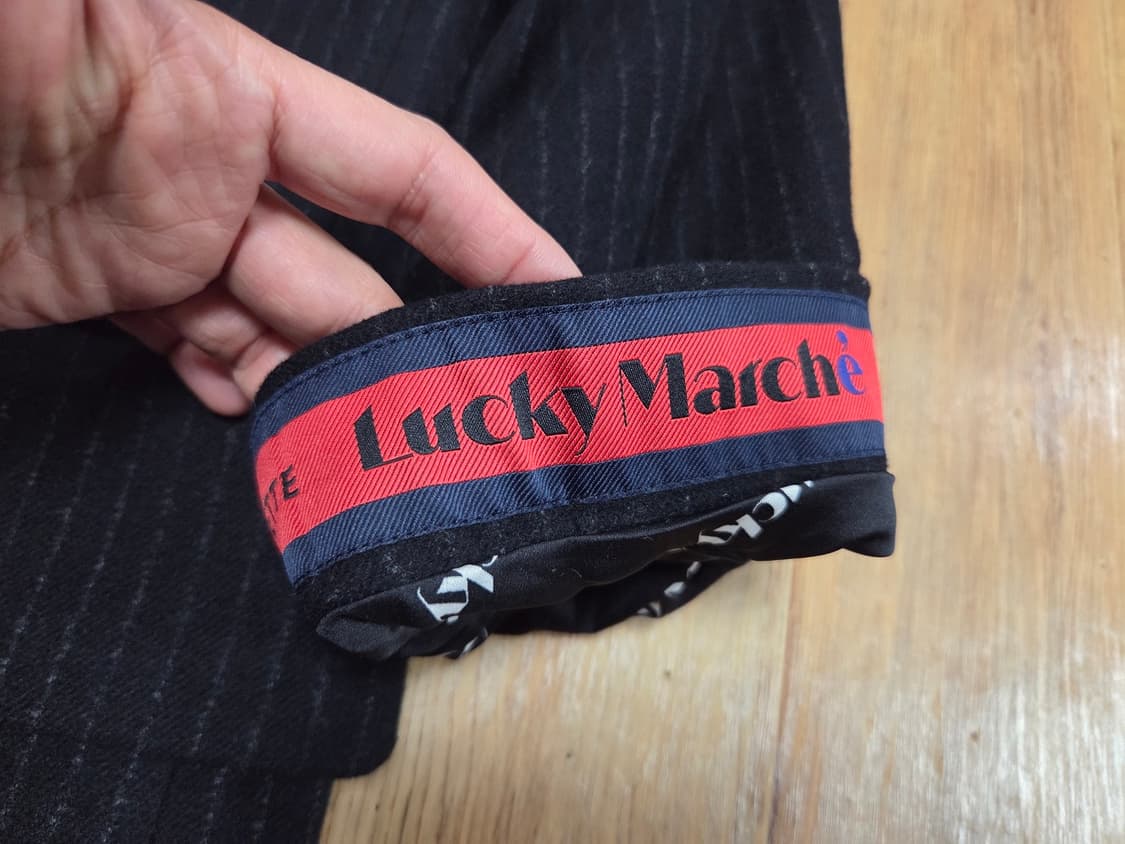 럭키마르쉐(LUCKY MARCHE) 오버사이즈 더블 울자켓 프리 새상품  상품이미지6