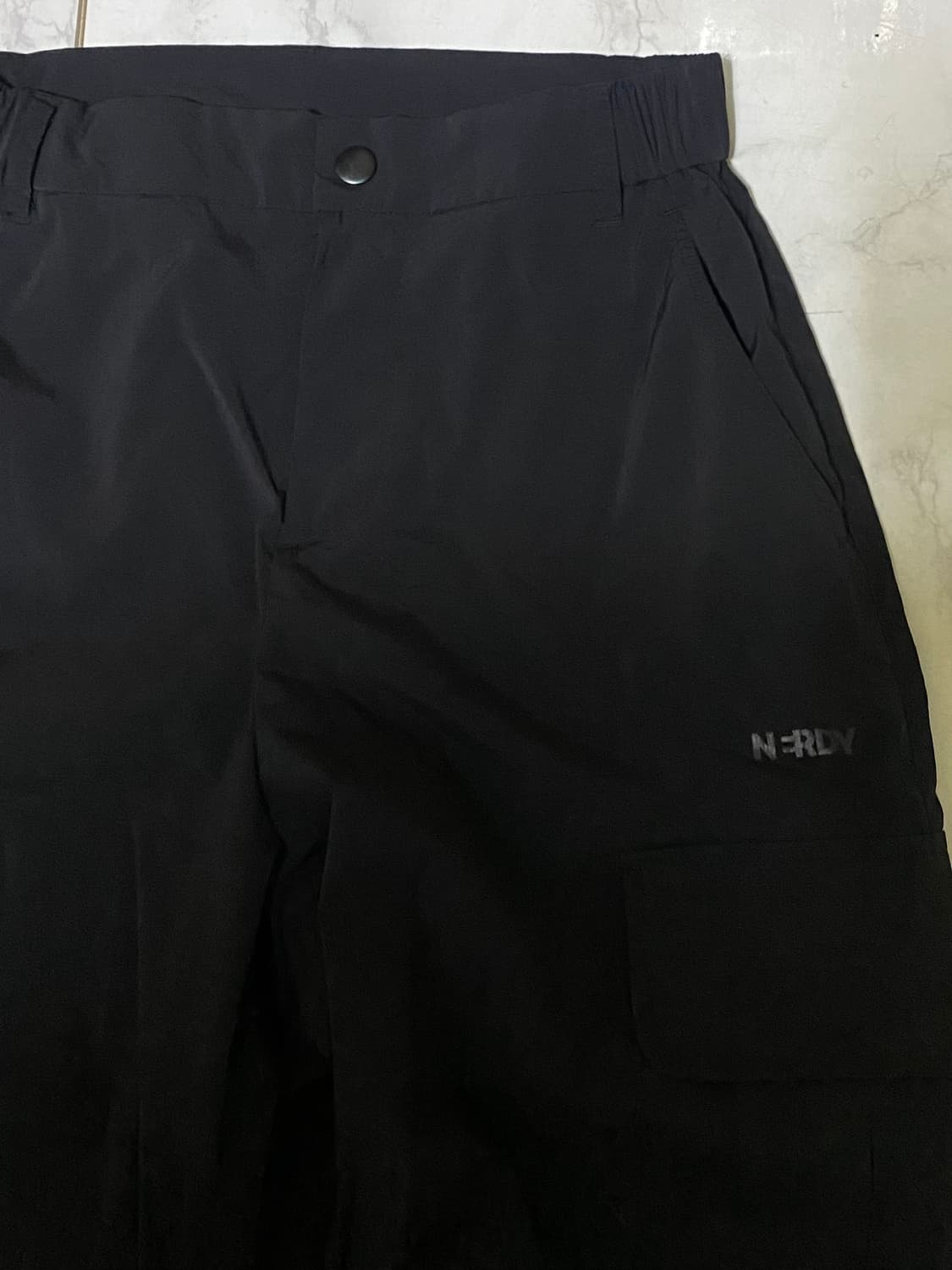 널디 와이드 나일론 스트링 팬츠 허리 30 인치 상품이미지2