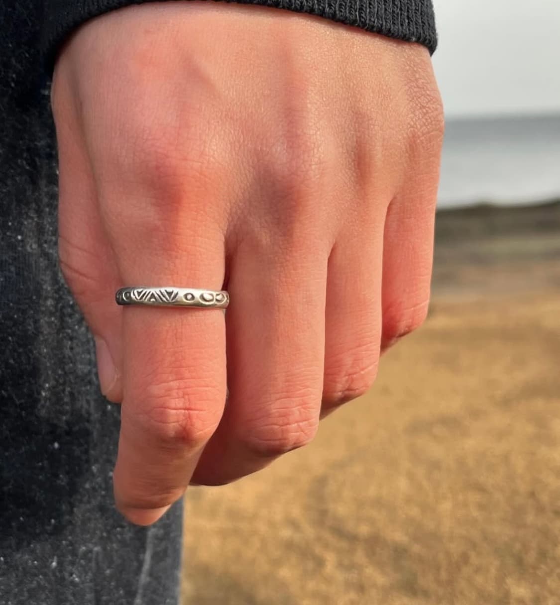 카렌실버 반지 상품이미지1