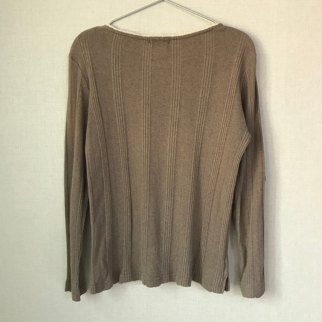 빈티지 베이지 레이스 탑 상품이미지5