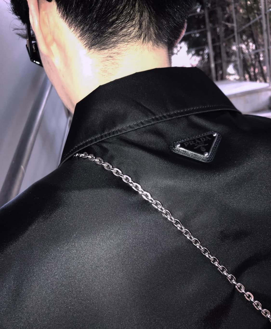 프라다 리나일론 백로고 자켓 (라프시몬스 전개) 상품이미지3