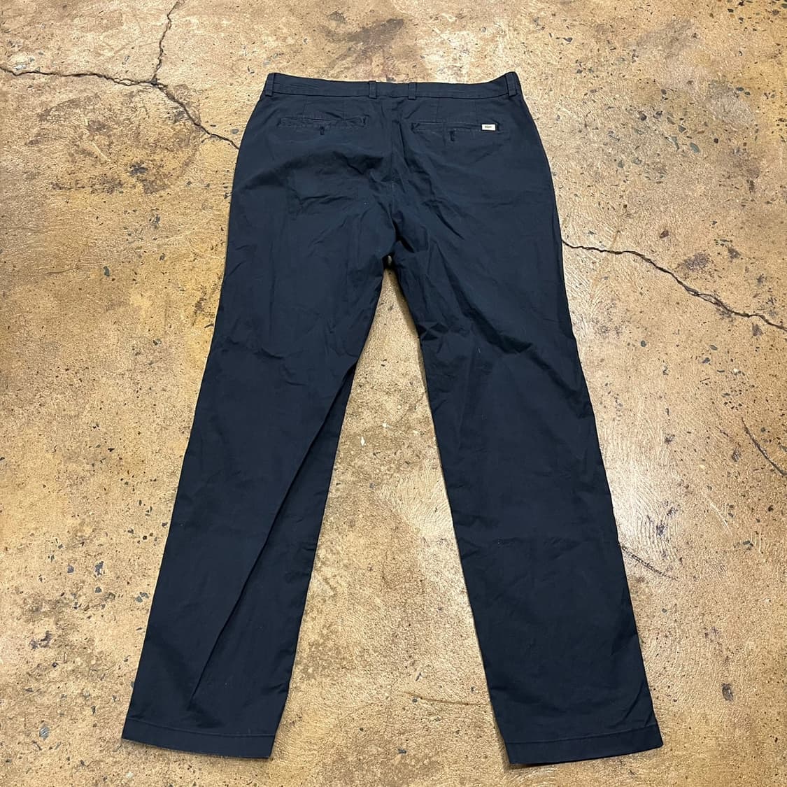 [정품/44] 라코스테 블랙 색상 치노 팬츠 b17 상품이미지3