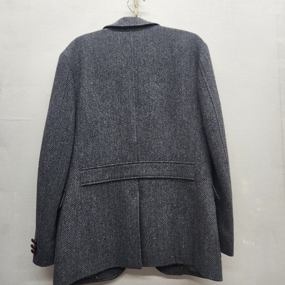 헤지스 로고 헤링본 패턴 울 블레이저 95(M) 상품이미지6